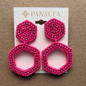 Panacea Cache Pink Beaded Earrings